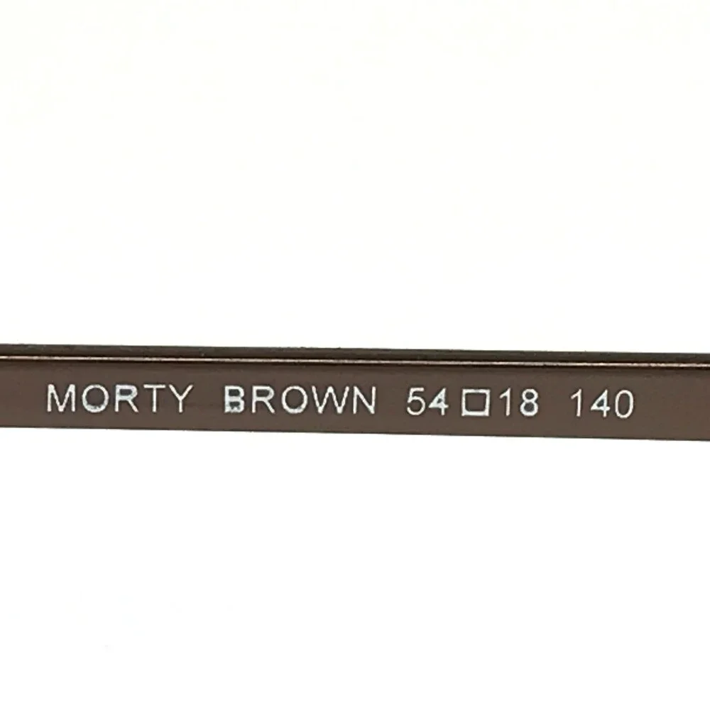 Eight to Eighty Eyeglasses Frames MORTY BROWN Square Full Rim 54-18-140